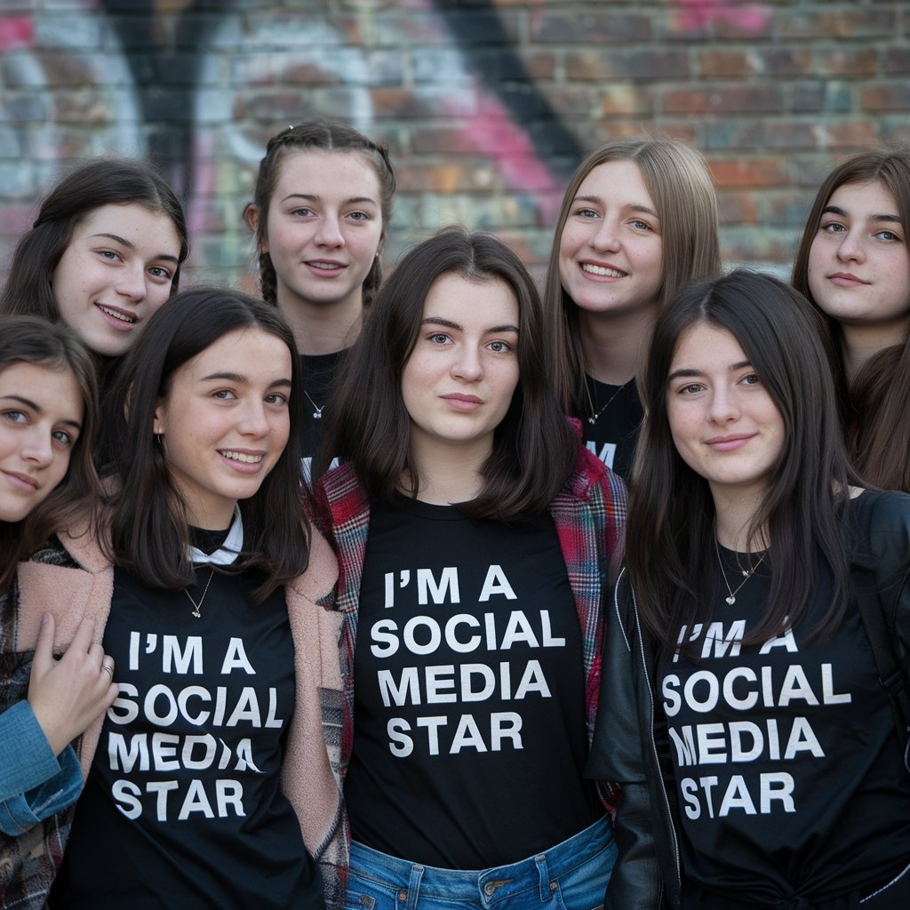 Are social media girls confident