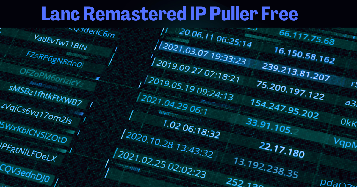 You are currently viewing Lanc Remastered IP Puller Free: Ultimate IP Puller for Xbox