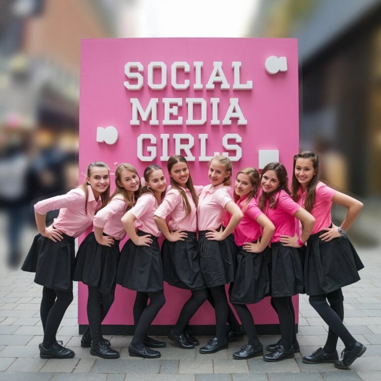 How was the evolution of social media girls