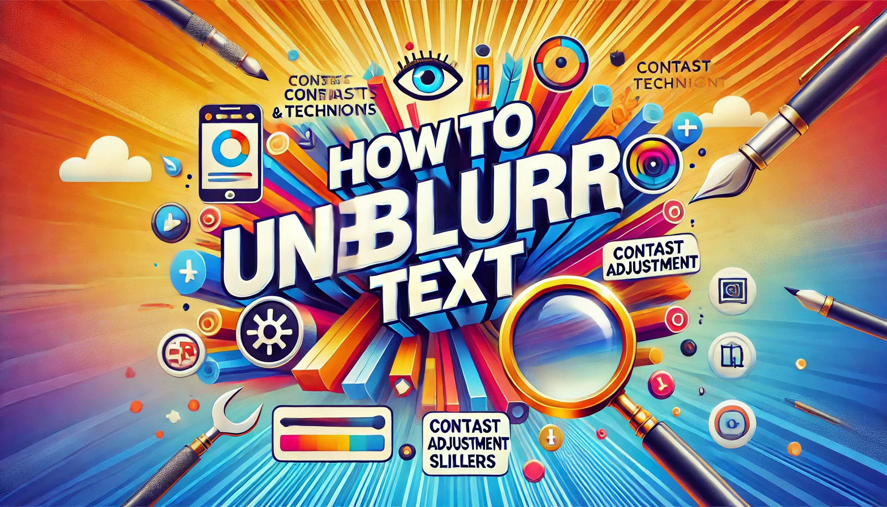 Read more about the article How to Unblur Text : Free A.I Ways to Make Blurry Text Clear