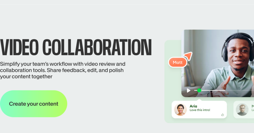 Real-time collaboration and Project Sharing