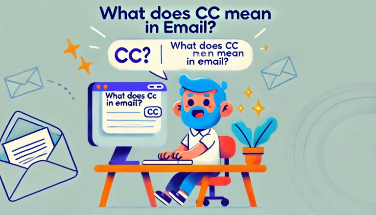 What Does CC Mean In Email