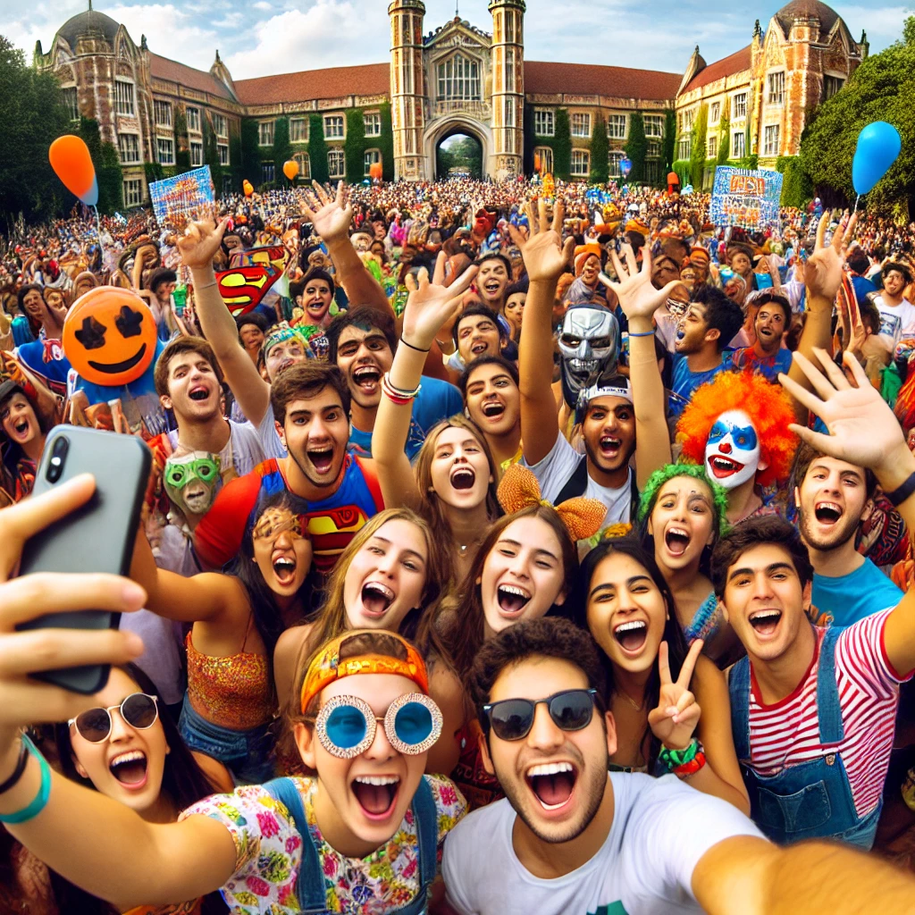 UCLA Undie Run 