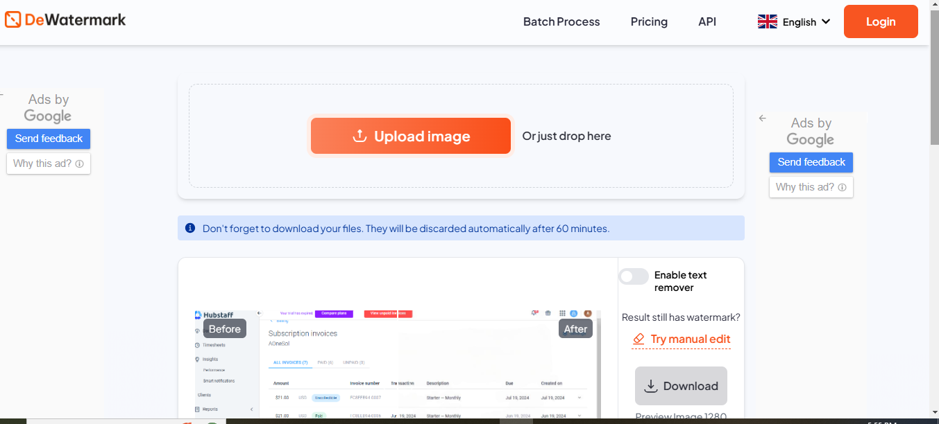 Remove Pic for Water Remover
