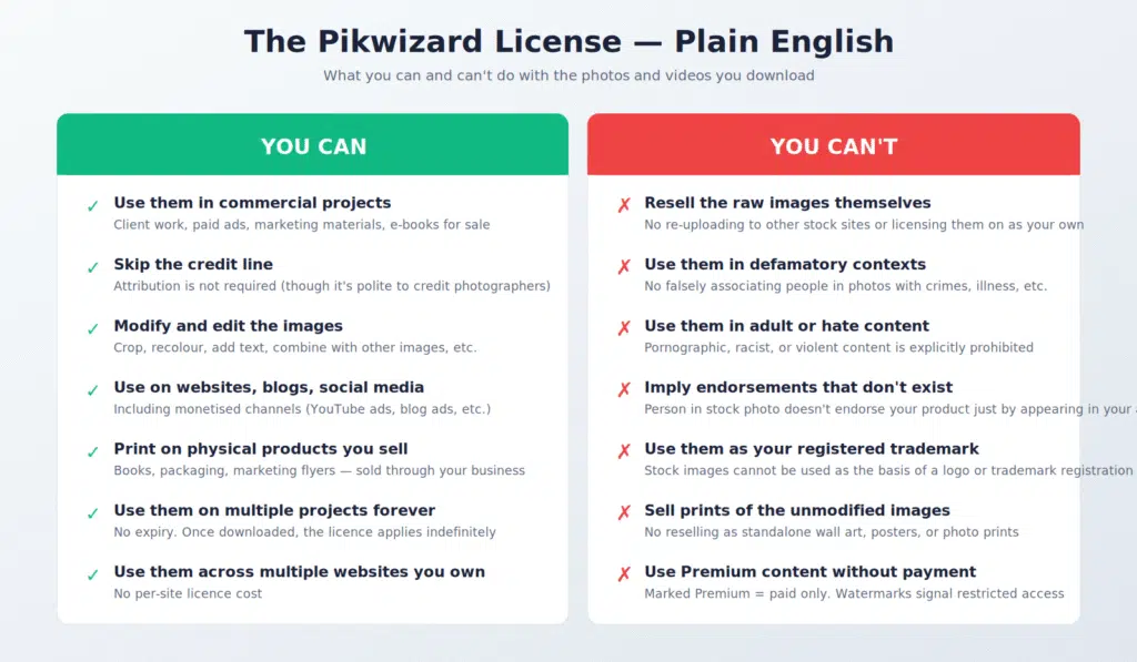 Pikwizard License
