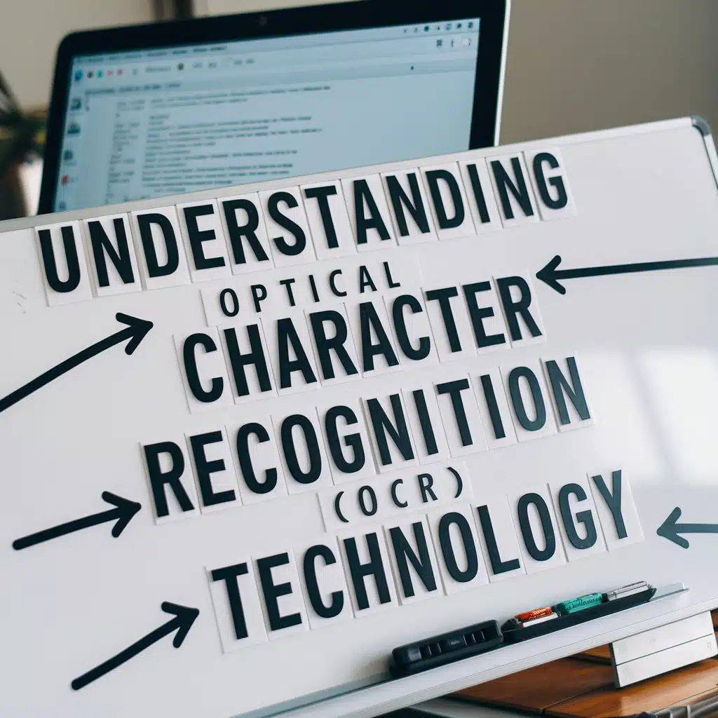 Optical Character Recognition (OCR) technology