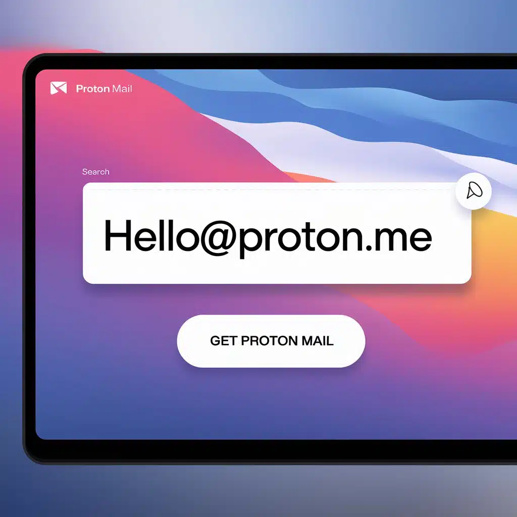 Free business email without domain with Proton mail