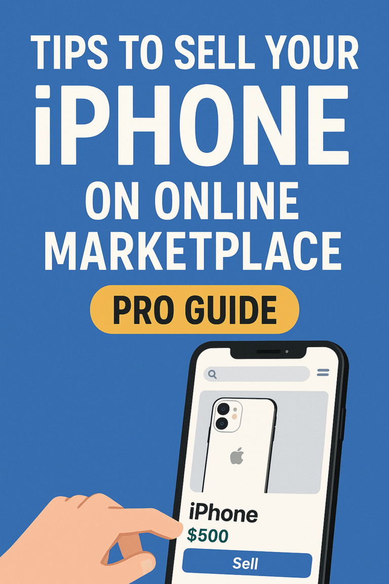 Tips to Sell Your iPhone on Online Marketplace: Pro Guide