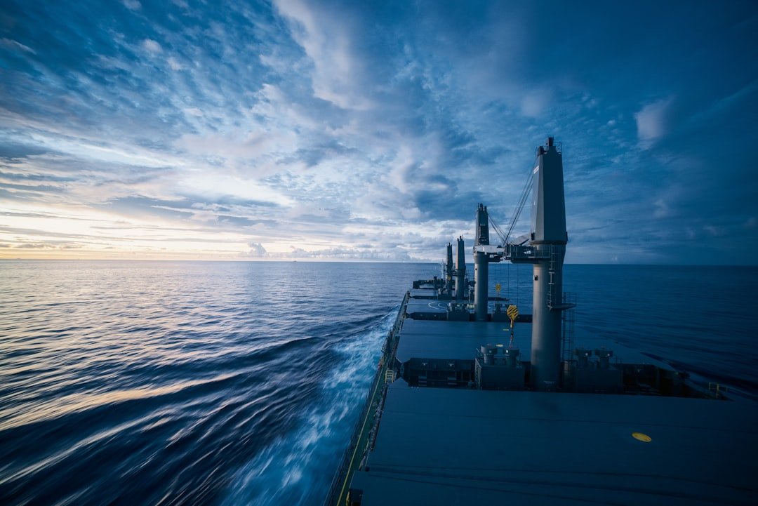 Large cargo vessel at sea, representing the Chinese ship at the center of the AI hallucination incident