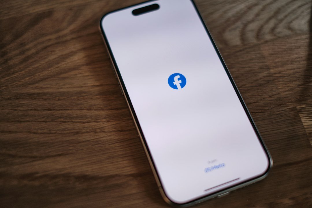 Facebook app on a smartphone screen, representing the data privacy case against Meta