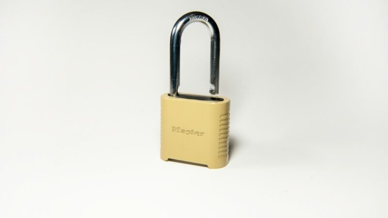 Gold padlock symbolizing a cybersecurity breach involving an AI model