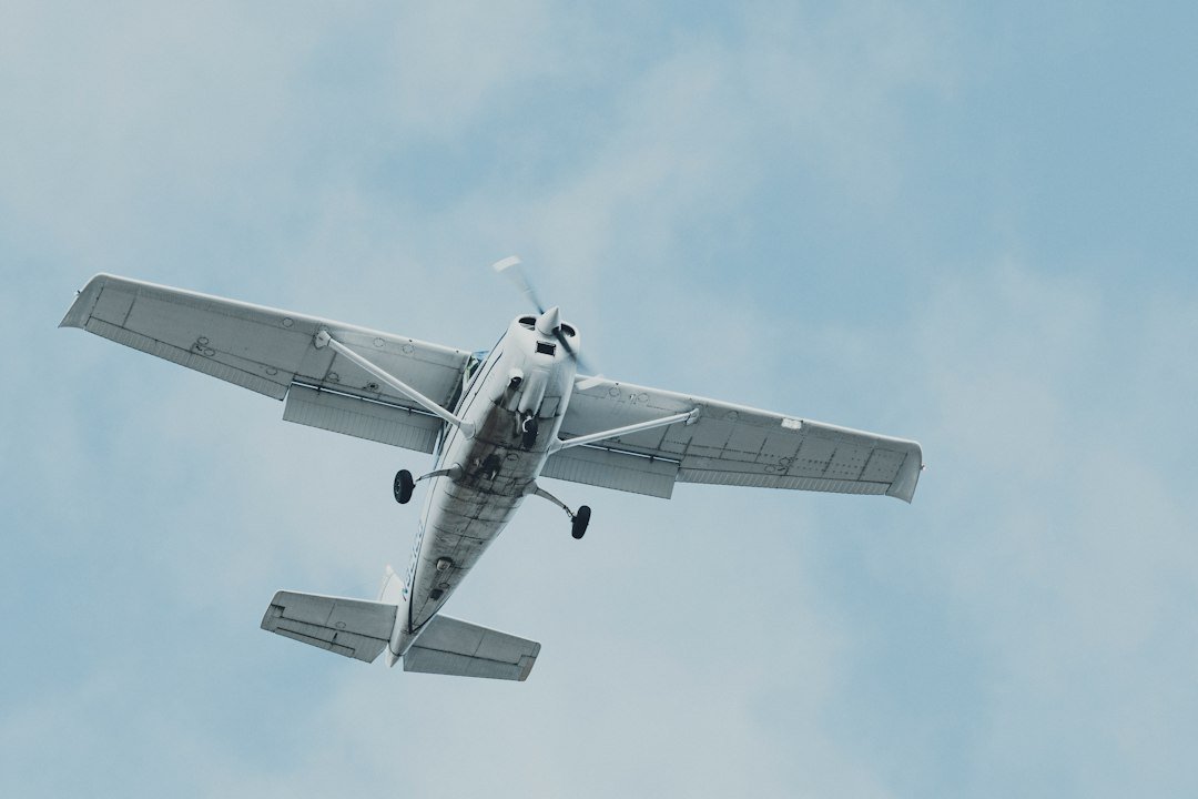 Small single-engine aircraft on short final approach, representing Joby Aviation's autonomous flight
