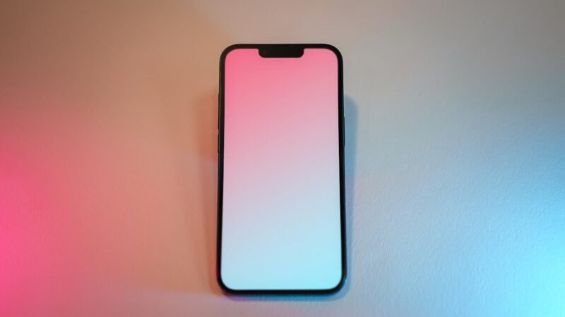 Smartphone screen displaying a mobile app interface mockup