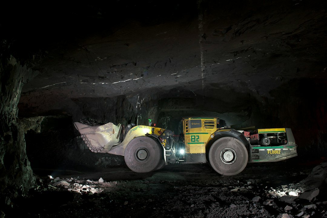 Underground tunnel boring construction equipment used for infrastructure projects