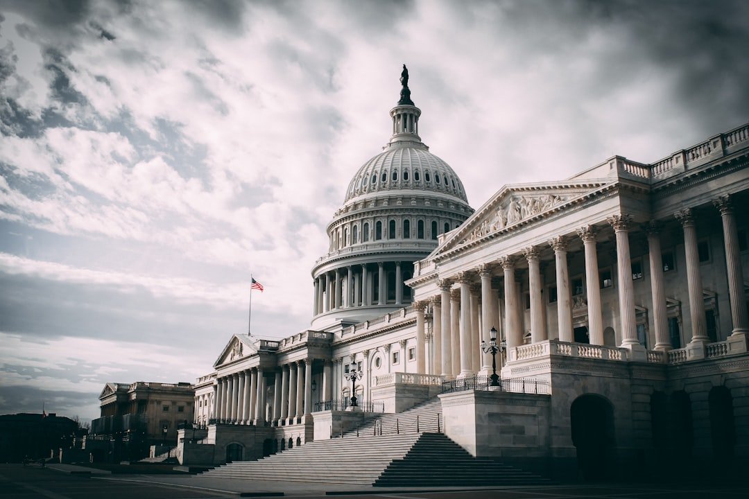 US Capitol building in Washington DC exterior view