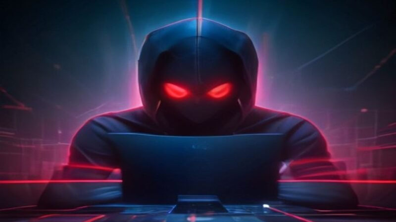 AI-powered cyber attack concept showing digital threat landscape in 2026