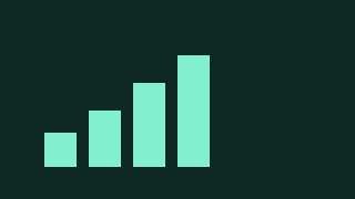 Abstract illustration of ascending teal bars representing rising AI infrastructure funding