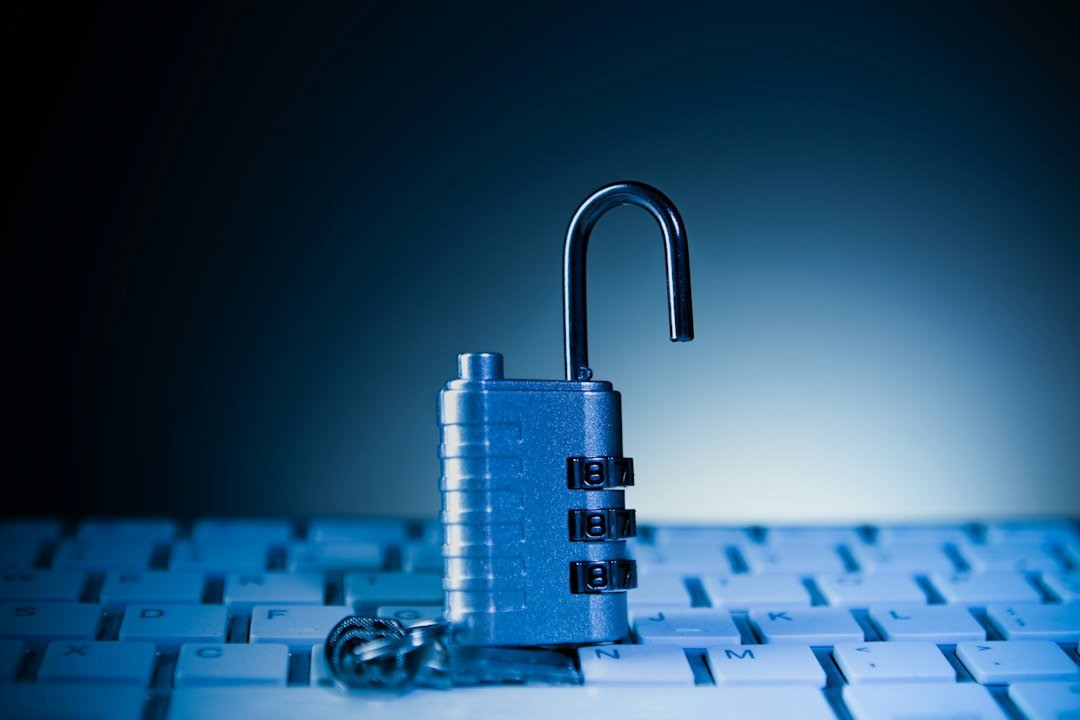 Padlock resting on a computer keyboard, representing the Binance cybersecurity breach