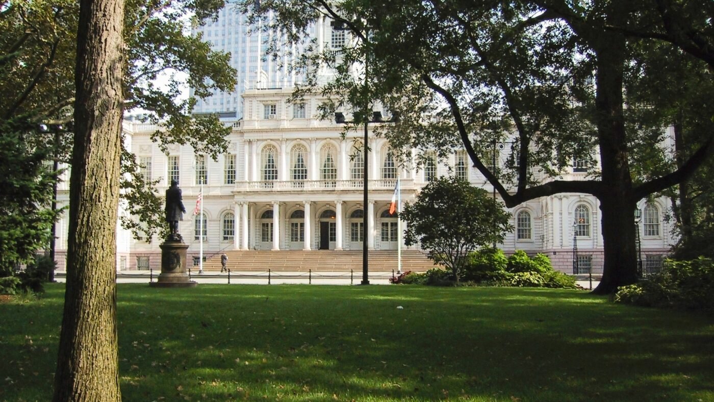 New York City Hall, where the Council held its AI safety hearing