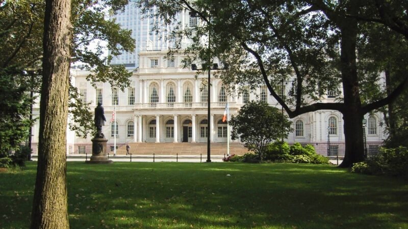 New York City Hall, where the Council held its AI safety hearing
