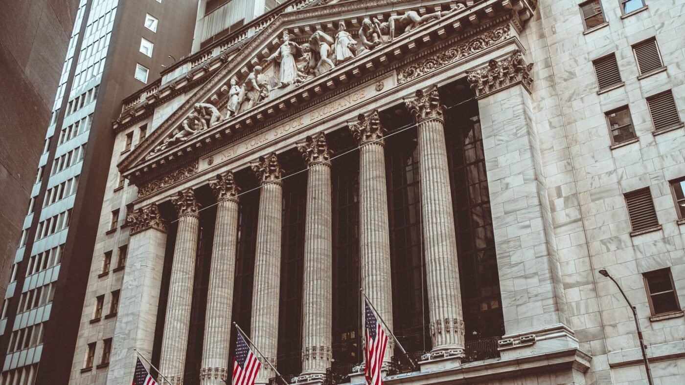 Facade of the New York Stock Exchange building