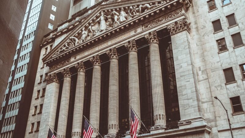 Facade of the New York Stock Exchange building