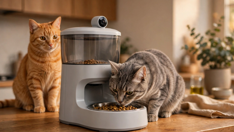 Petlibro’s New Feeder Uses a Camera to Figure Out Which Cat Actually Ate