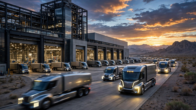 Tesla’s Semi Finally Has a Real Factory, Eight Years Late