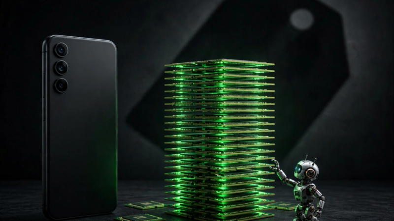 Your Next Galaxy Phone Costs More Because Robots Need RAM Too