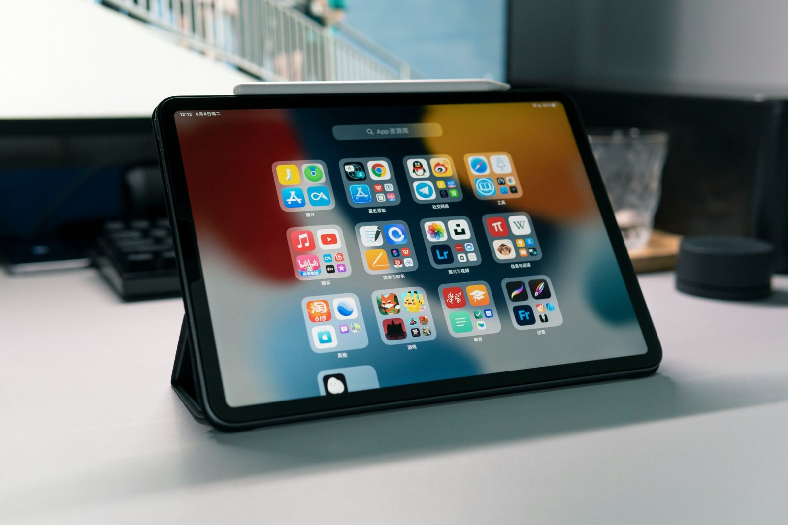 The OLED panel technology reportedly headed to the next iPad mini Close-up of an iPad OLED screen, representing Apple's rumored OLED iPad mini
