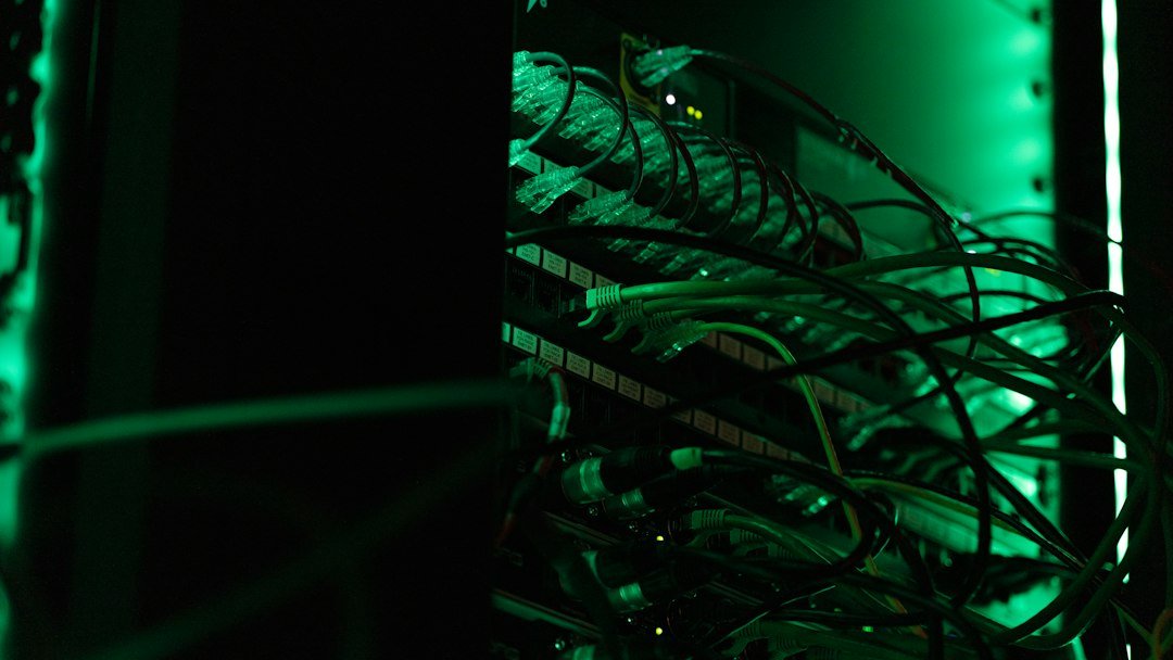 Close up of networking equipment representing a credential based breach